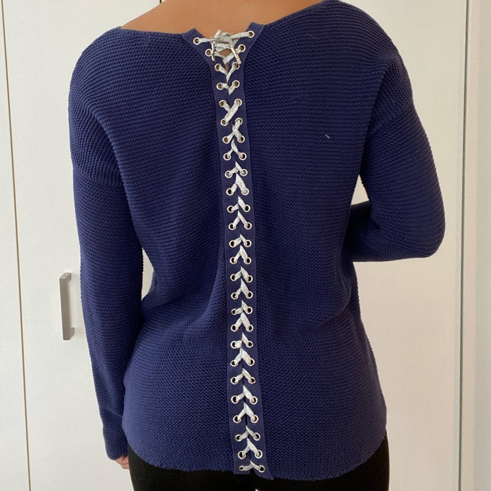 Navy blue sweater